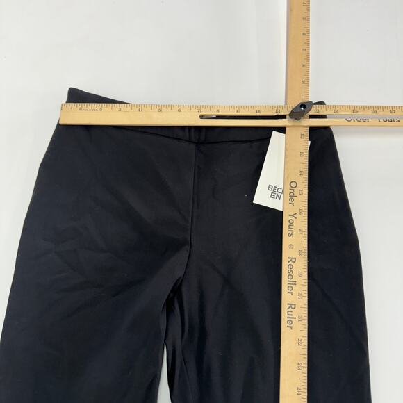 Becken Pants Womens 4 Black Equestrian Stirrup Riding Cotton Blend - Picture 6 of 8